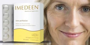 قرص ایمدین زرد بالای 40 سال مدل هالئون فرانسه اصل | imedeen 120 tablets