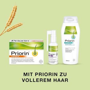 محلول ضد ریزش و تقویت کننده مو بایر اصل | Liquid  Priorin pump 50ml