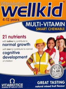 مولتی ویتامین جویدنی کودکان ول کید ویتابیوتیکس